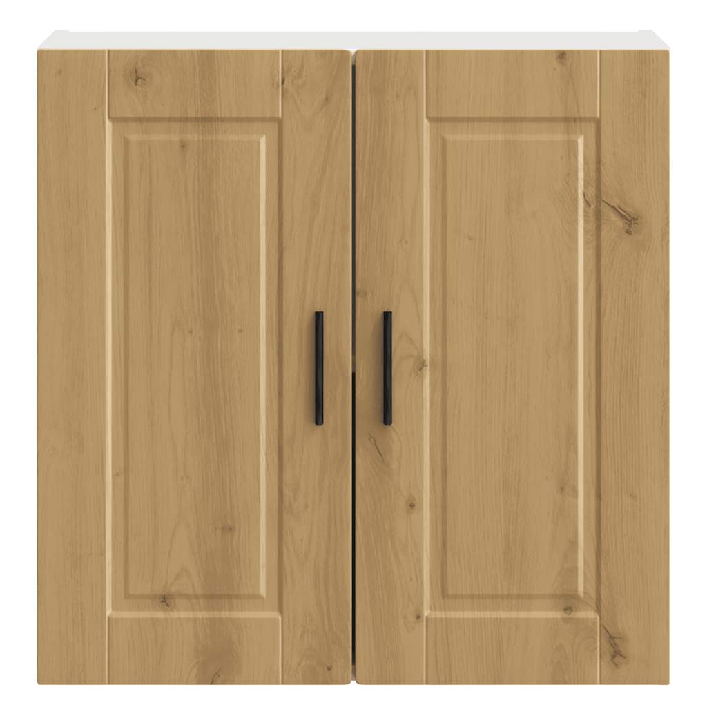 Kitchen Wall Cabinet "Porto" Artisan Oak Engineered Wood