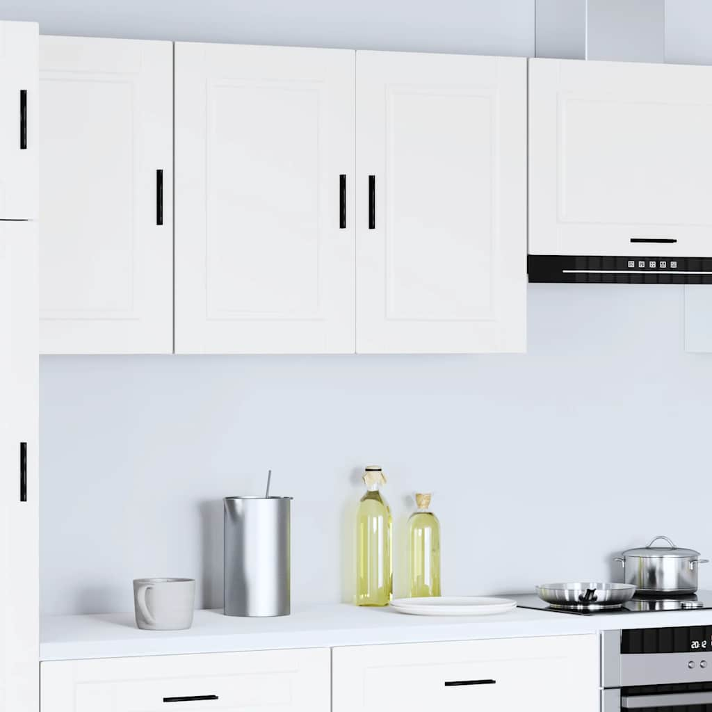 vidaXL Kitchen Wall Cabinet Porto White Engineered Wood