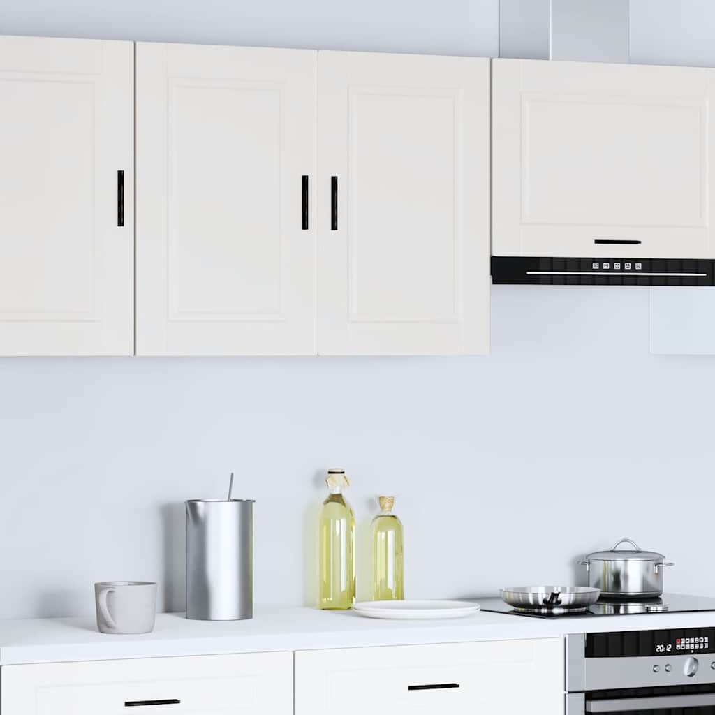 Kitchen Wall Cabinet "Porto" White Engineered Wood