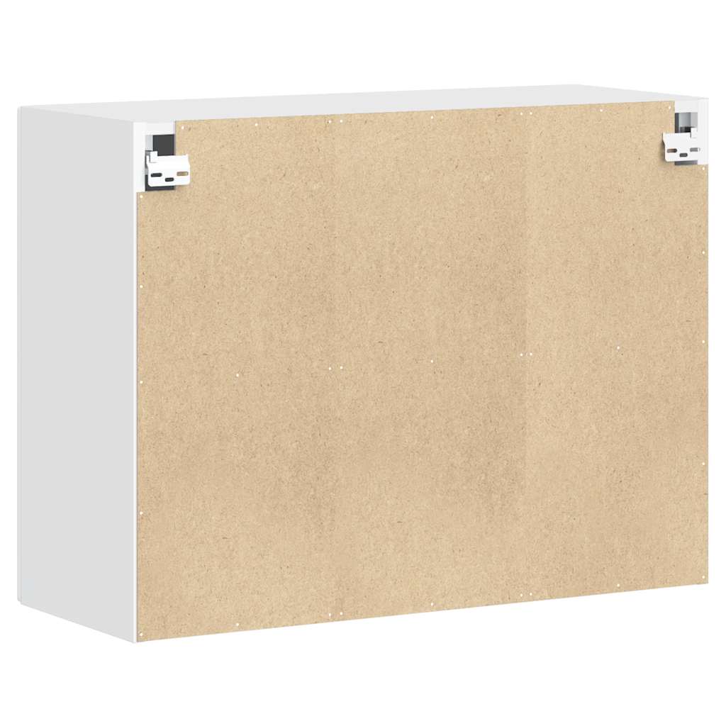 Kitchen Wall Cabinet "Porto" White Engineered Wood