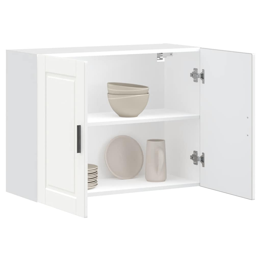 Kitchen Wall Cabinet "Porto" White Engineered Wood
