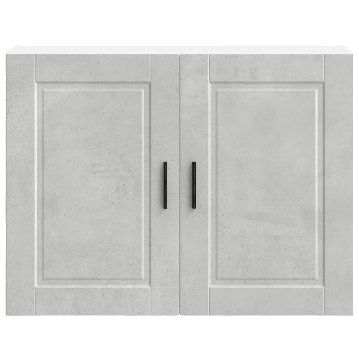 Kitchen Wall Cabinet "Porto" Concrete Grey Engineered Wood