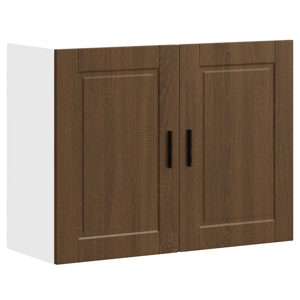 vidaXL Kitchen Wall Cabinet Porto Brown Oak Engineered Wood