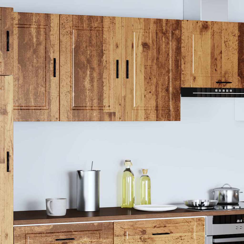 vidaXL Kitchen Wall Cabinet Porto Old Wood Engineered Wood