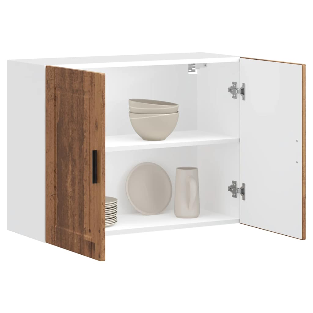 Kitchen Wall Cabinet "Porto" Old Wood Engineered Wood