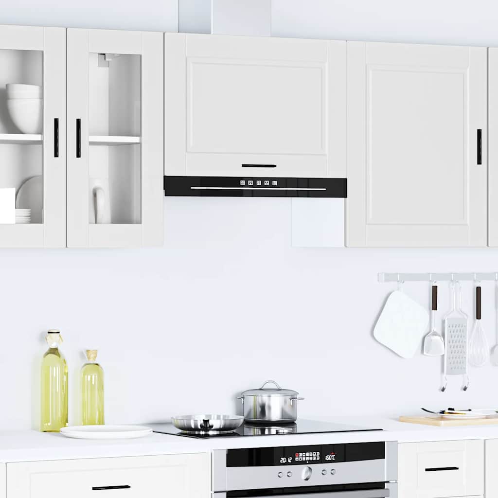 Kitchen Wall Cabinet "Porto" White Engineered Wood