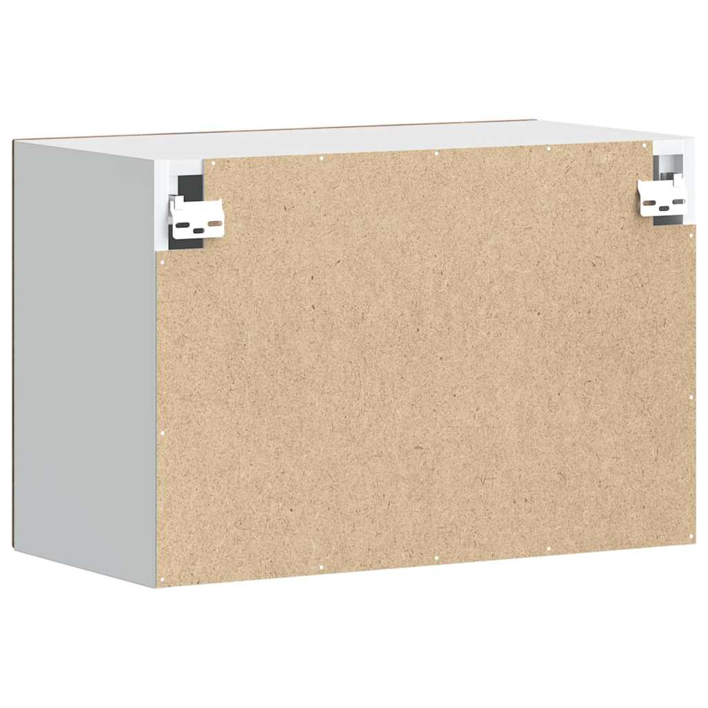 Kitchen Wall Cabinet "Porto" Smoked Oak Engineered Wood