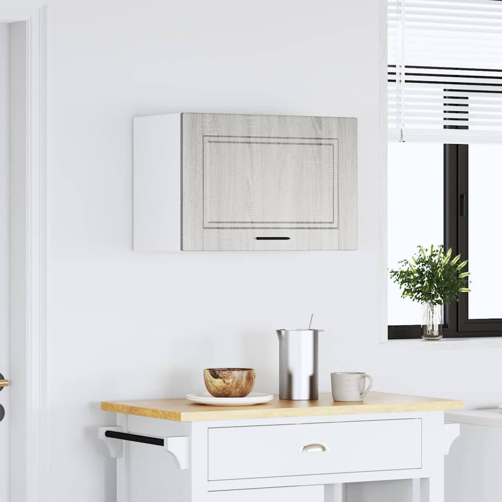 Kitchen Wall Cabinet "Porto" Grey Sonoma Engineered Wood