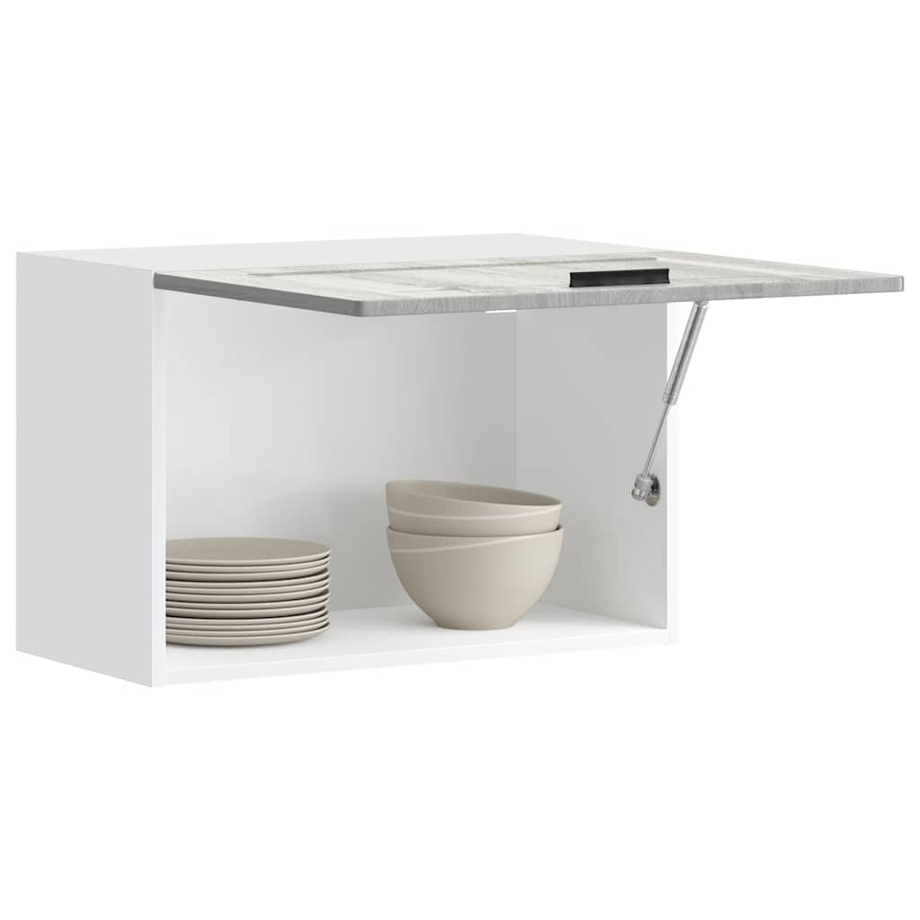 Kitchen Wall Cabinet "Porto" Grey Sonoma Engineered Wood