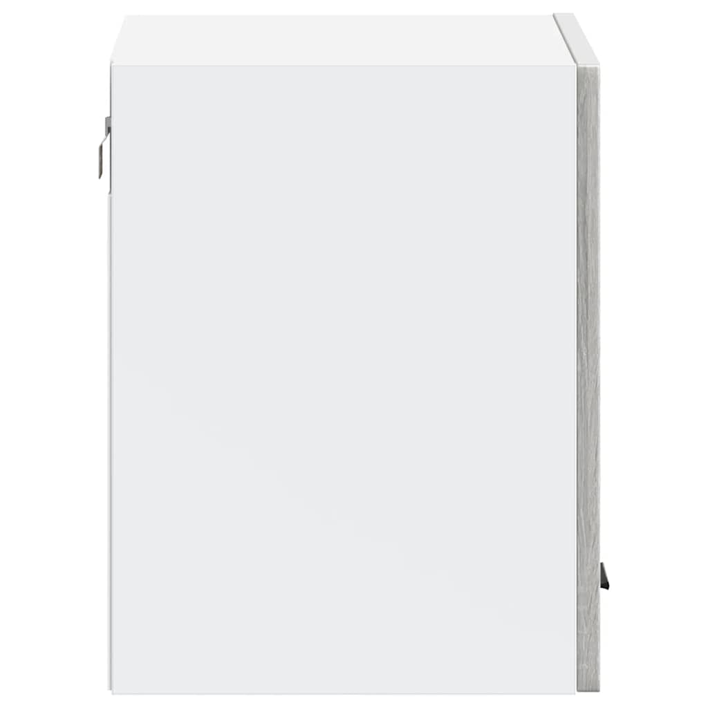 Kitchen Wall Cabinet "Porto" Grey Sonoma Engineered Wood