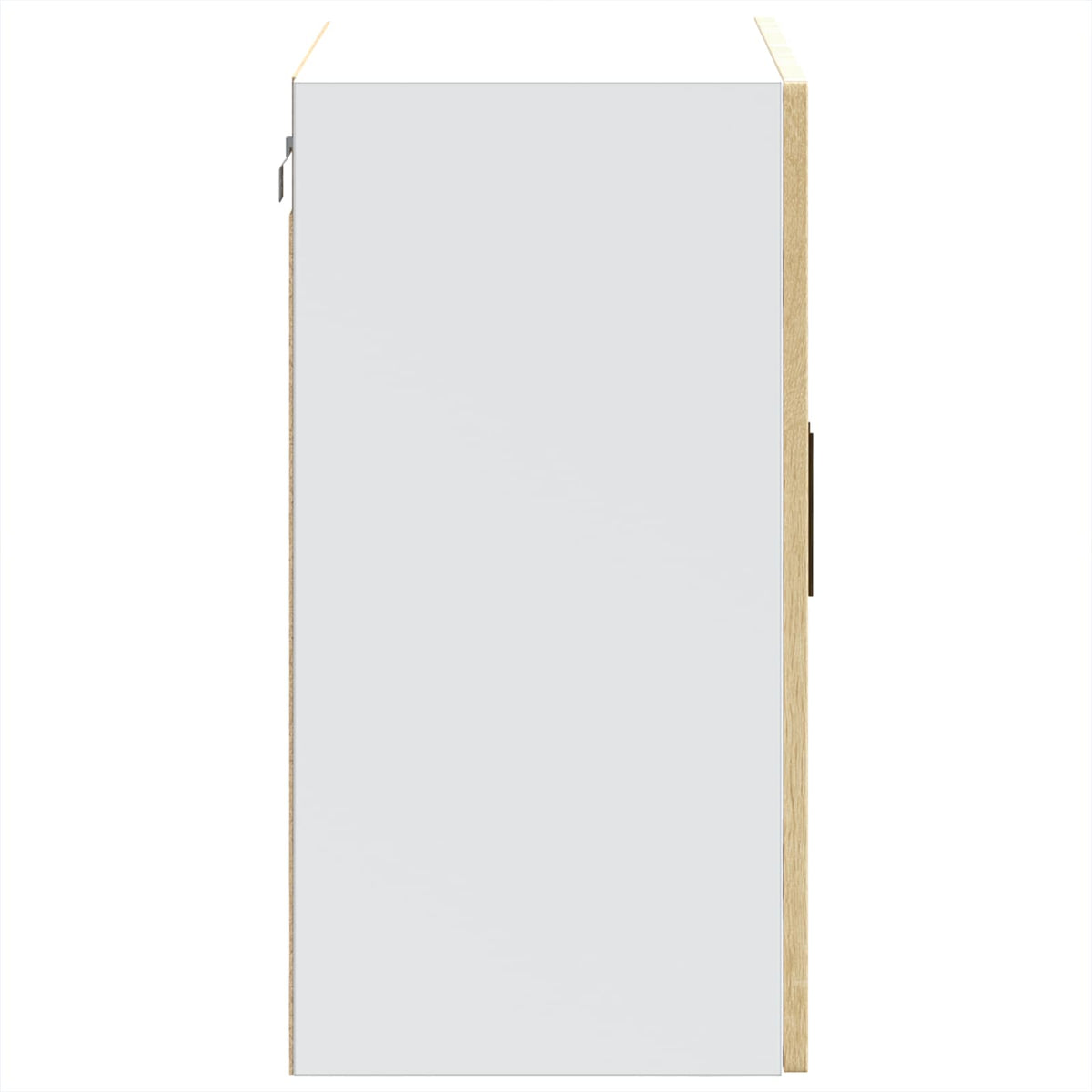 Kitchen Wall Cabinet with Glass Door "Porto" Sonoma Oak