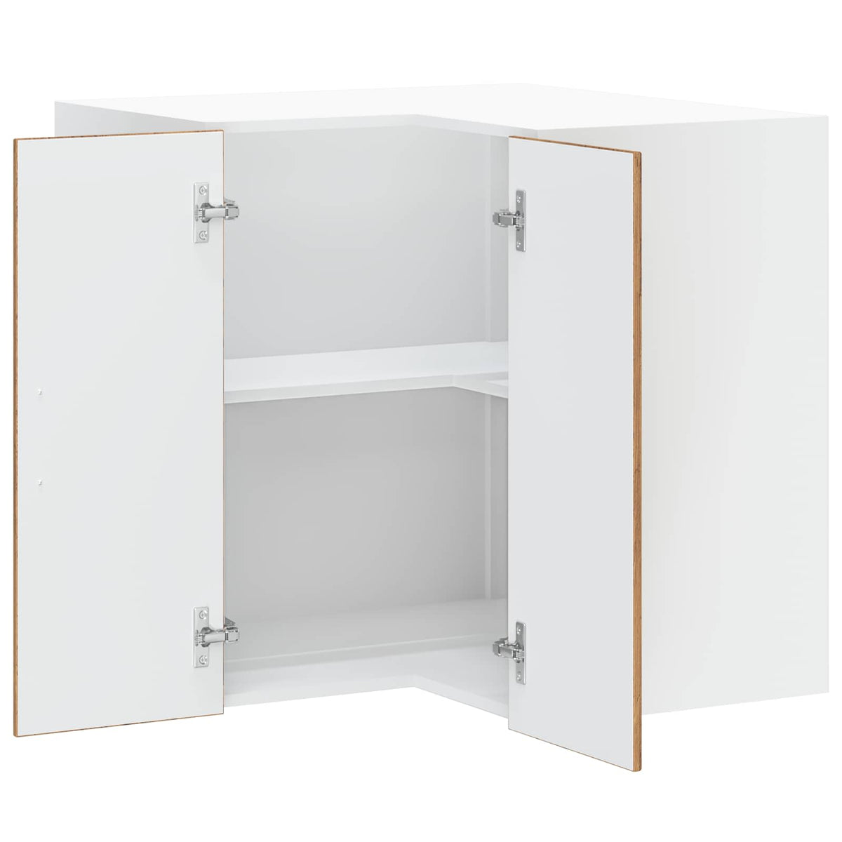 Kitchen Wall Corner Cabinet "Porto" Old Wood Engineered Wood