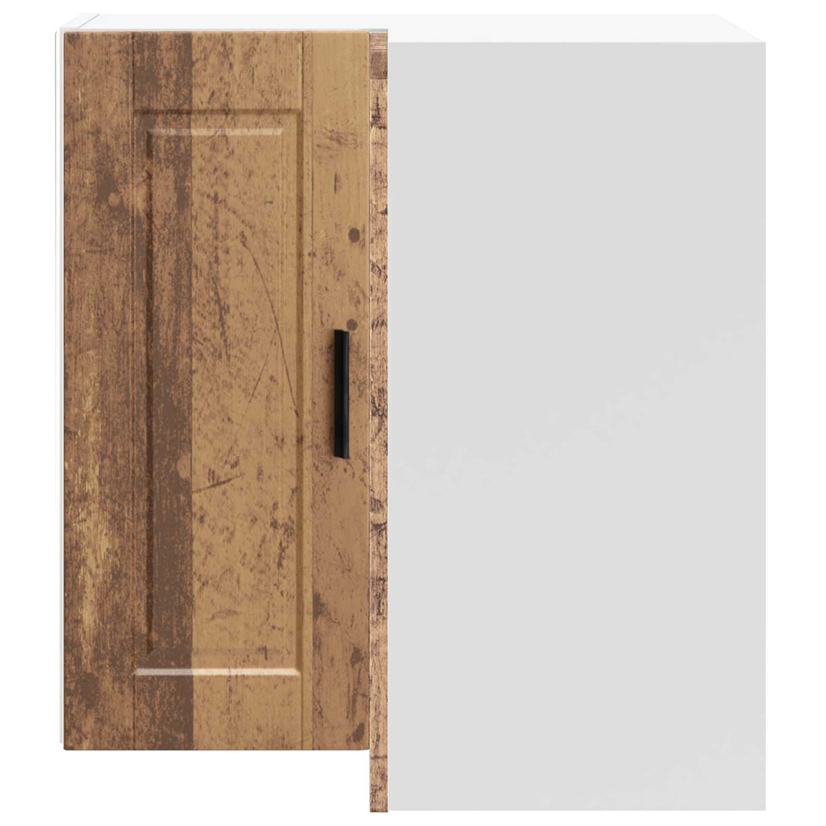 Kitchen Wall Corner Cabinet "Porto" Old Wood Engineered Wood