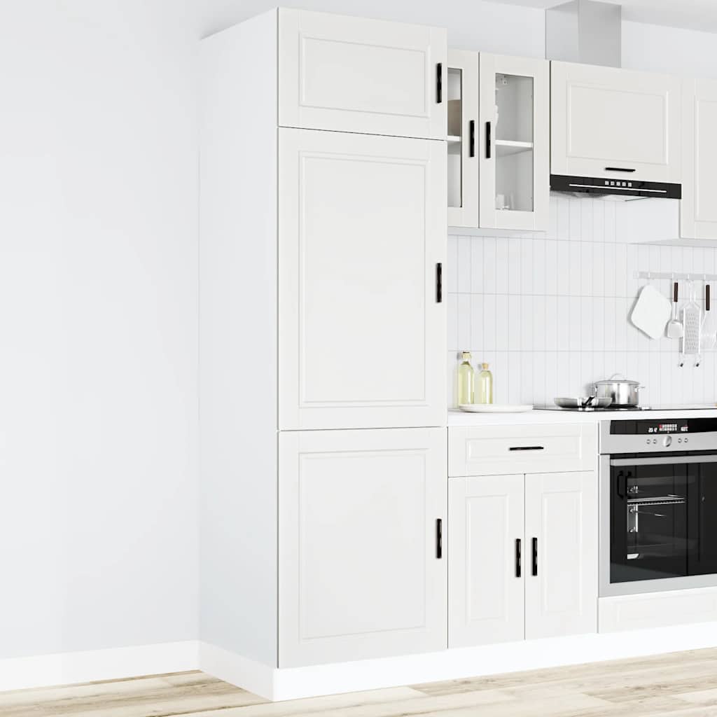 Kitchen Cupboard "Porto" White Engineered Wood