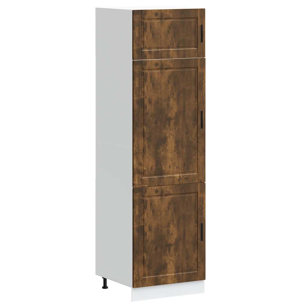 Kitchen Cupboard "Porto" Smoked Oak Engineered Wood