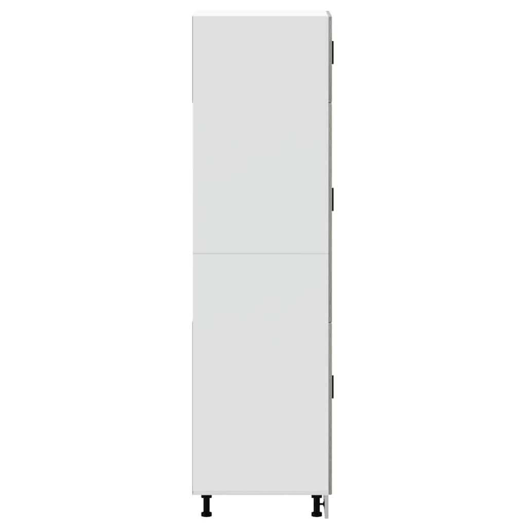 Kitchen Cupboard "Porto" Grey Sonoma Engineered Wood