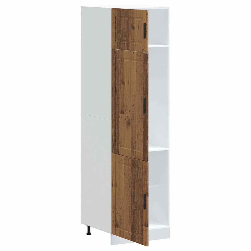 Kitchen Cupboard "Porto" Old Wood Engineered Wood