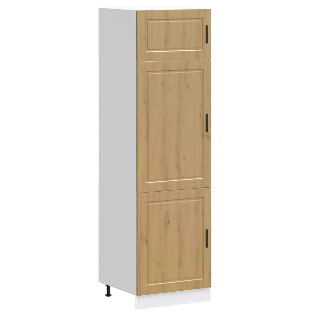Kitchen Cupboard "Porto" Artisan Oak Engineered Wood