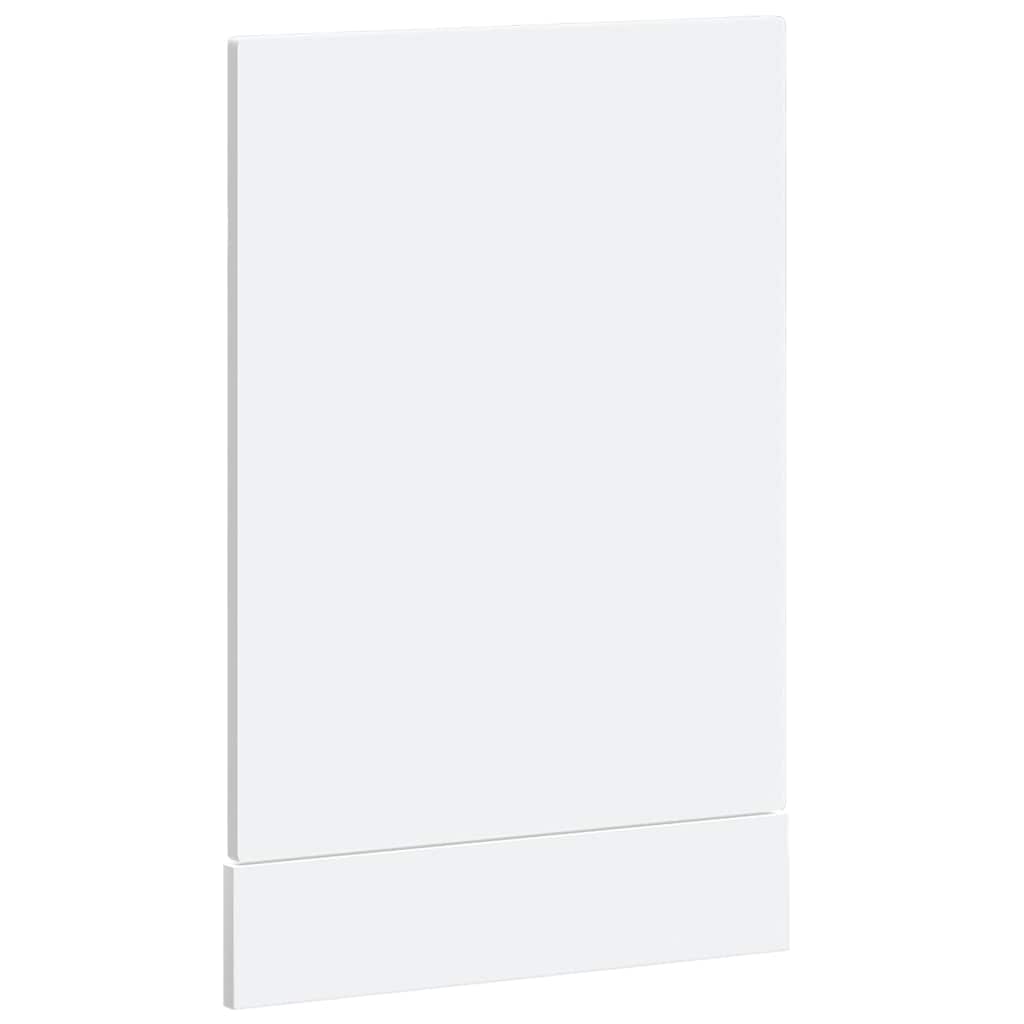 Dishwasher Panel "Porto" White 45x1,5x57 cm Engineered Wood