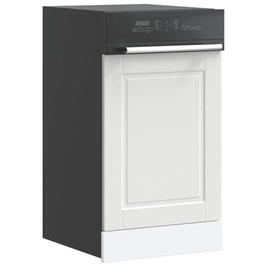 Dishwasher Panel Porto White 45x1,5x57 cm Engineered Wood