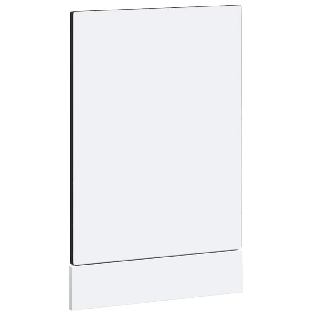 Dishwasher Panel "Porto" Black 45x1,5x57 cm Engineered Wood