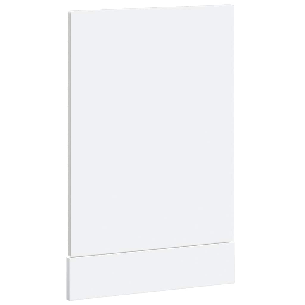 Dishwasher Panel Porto High Gloss White 45x1,5x57 cm Engineered Wood