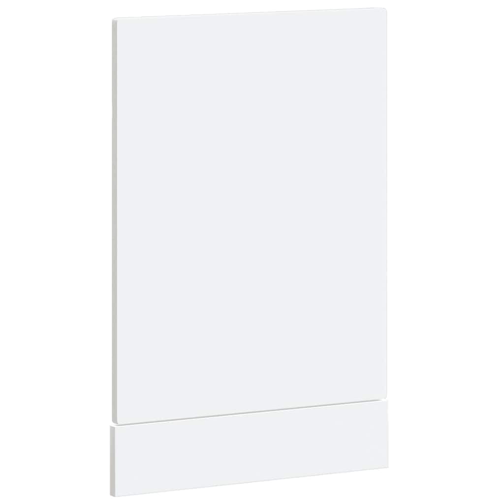 Dishwasher Panel "Porto" High Gloss White 45x1.5x57 cm