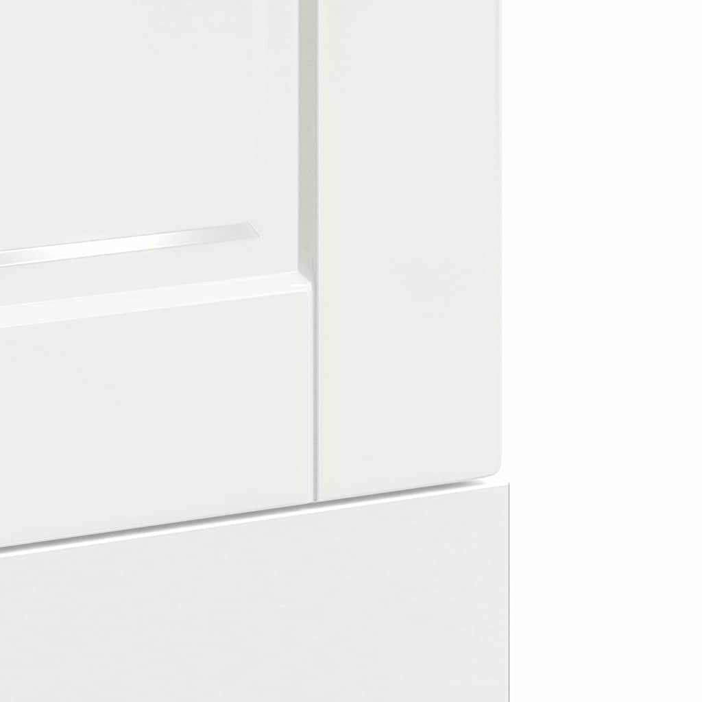 Dishwasher Panel Porto High Gloss White 45x1,5x57 cm Engineered Wood