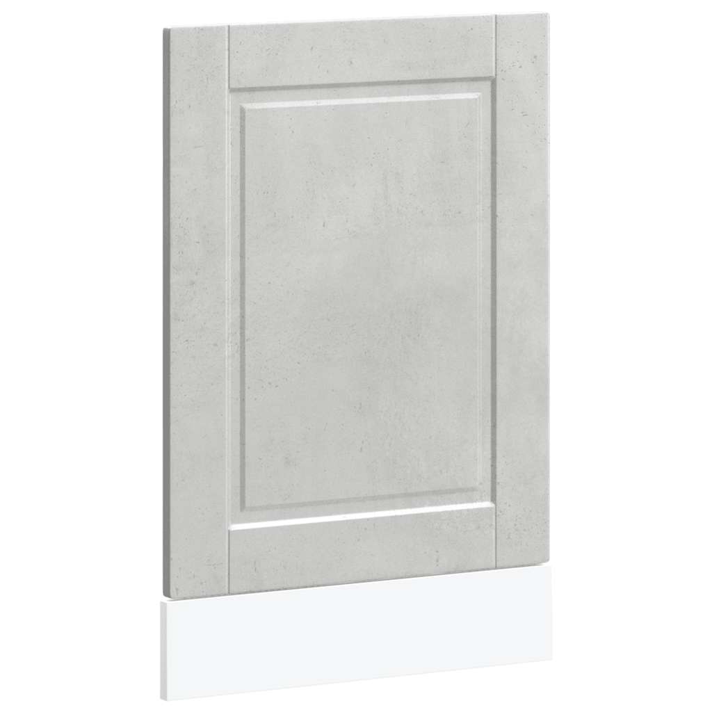 Dishwasher Panel "Porto" Concrete Grey 45x1.5x57 cm