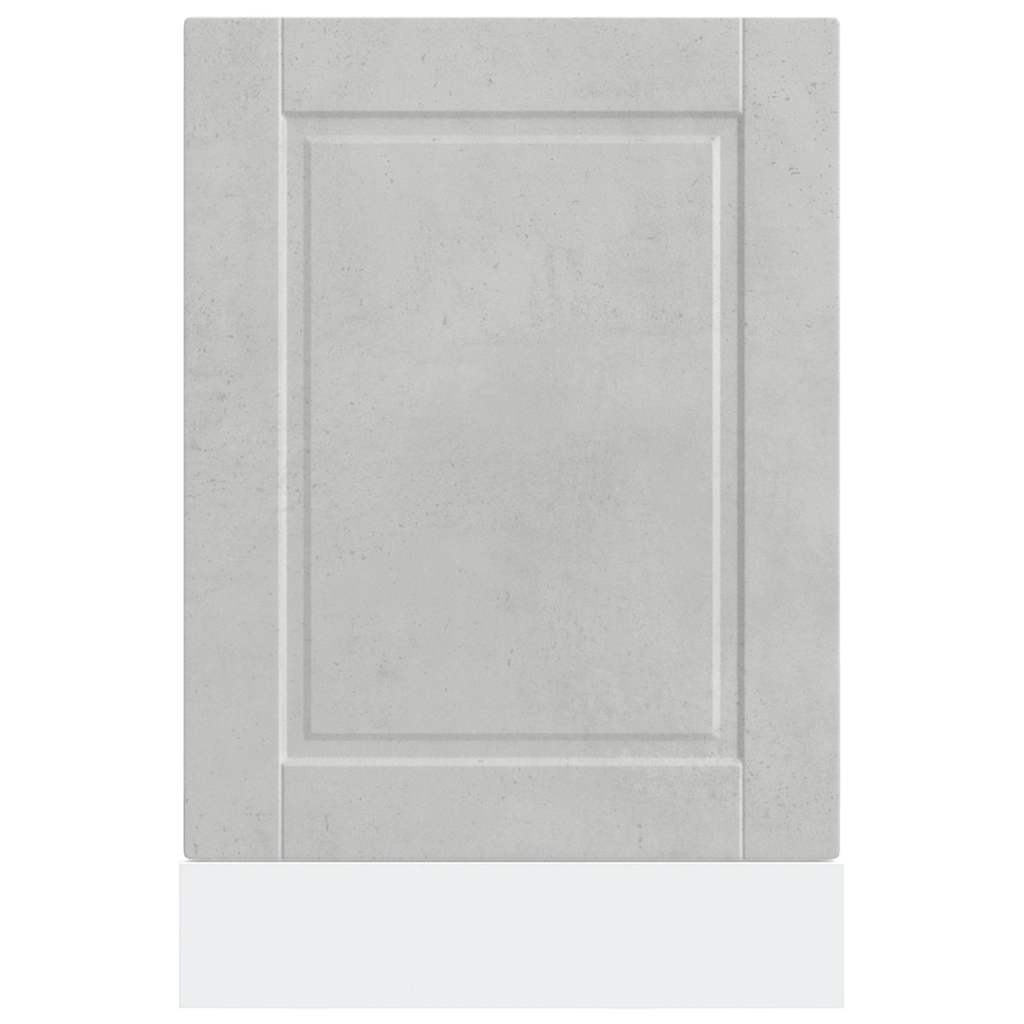 Dishwasher Panel "Porto" Concrete Grey 45x1.5x57 cm
