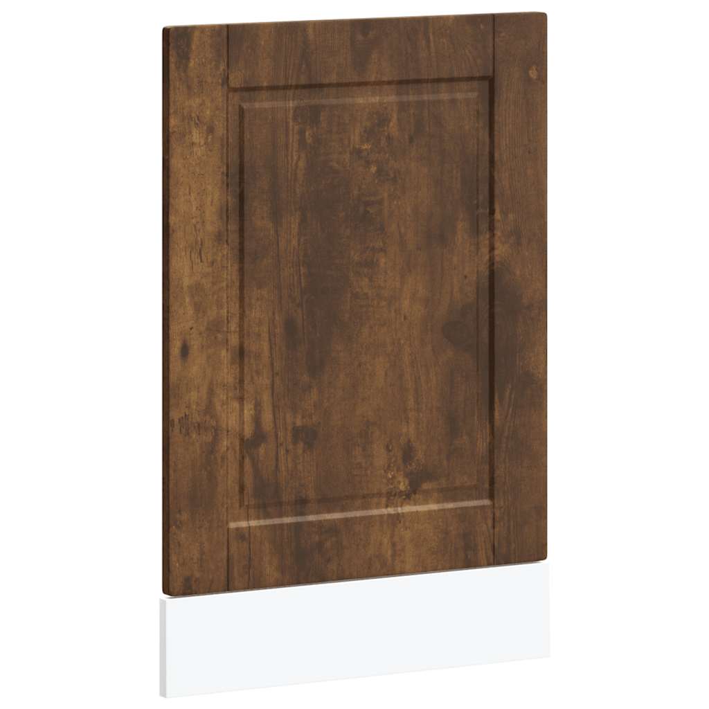 Dishwasher Panel Porto Smoked Oak 45x1,5x57 cm Engineered Wood
