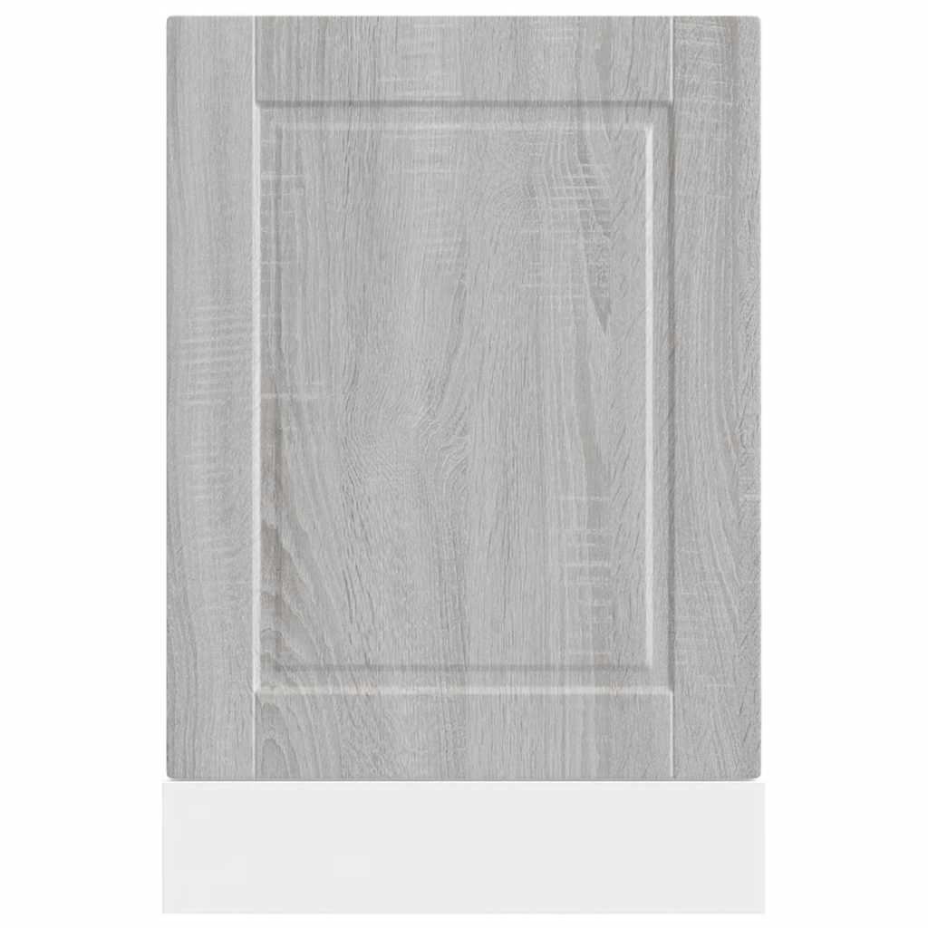 Dishwasher Panel Porto Grey Sonoma 45x1,5x57 cm Engineered Wood