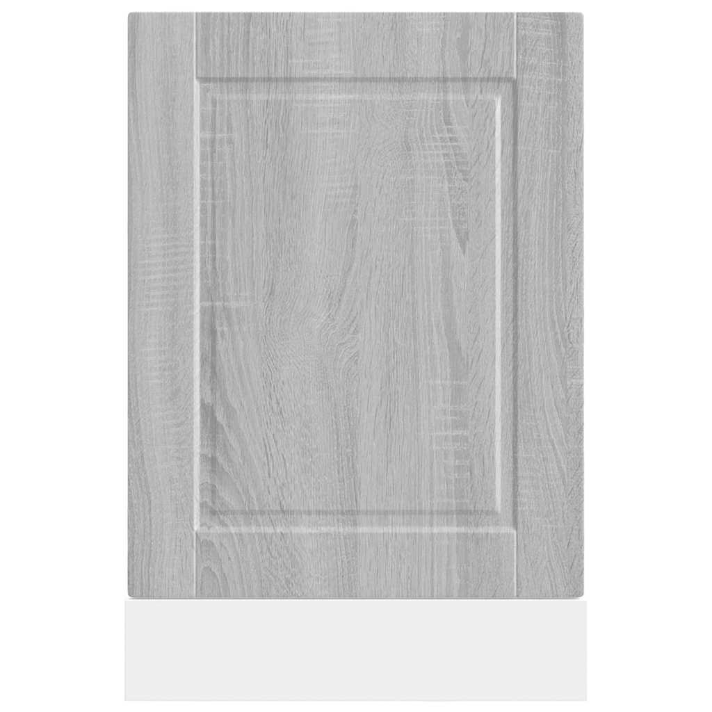 Dishwasher Panel "Porto" Grey Sonoma 45x1,5x57 cm Engineered Wood