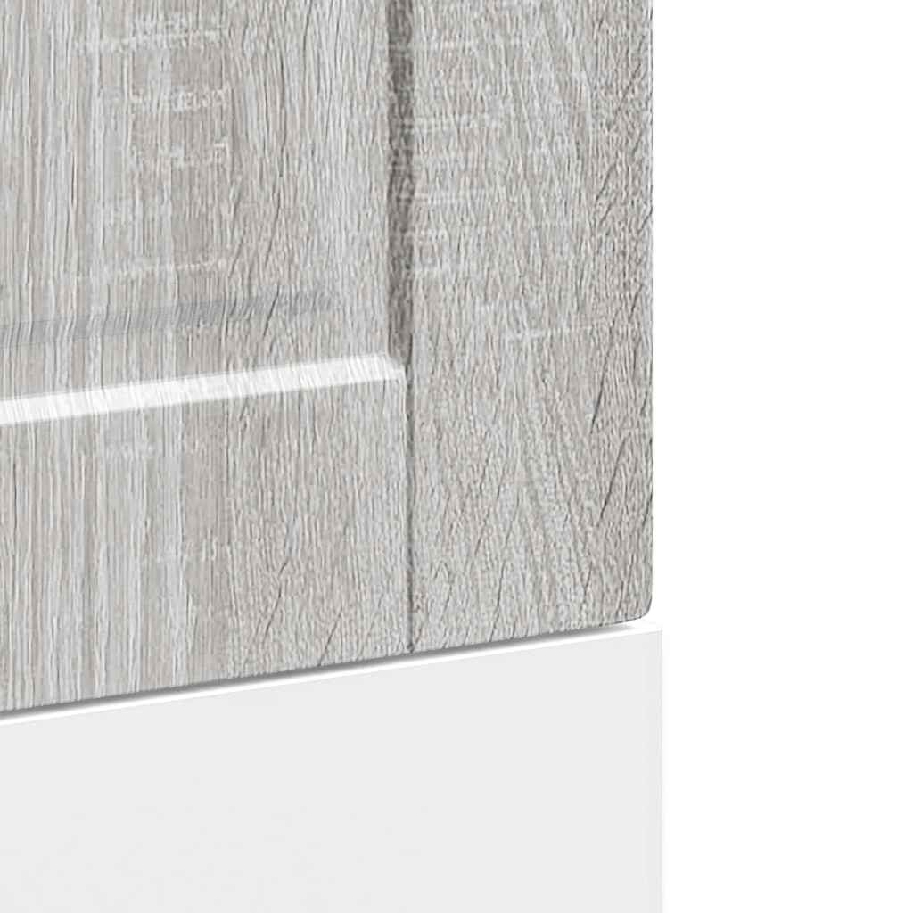 Dishwasher Panel "Porto" Grey Sonoma 45x1,5x57 cm Engineered Wood