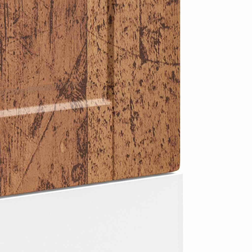 Dishwasher Panel Porto Old Wood 45x1,5x57 cm Engineered Wood