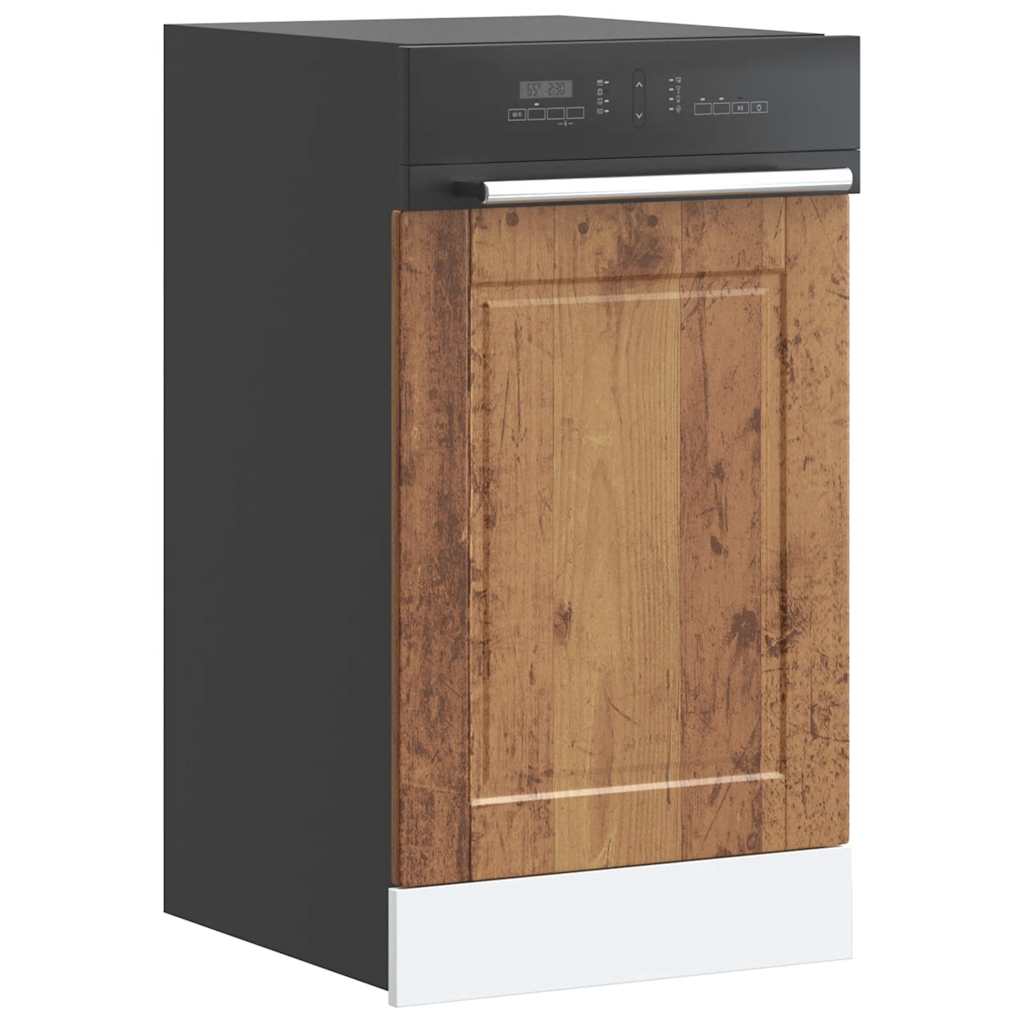 Dishwasher Panel Porto Old Wood 45x1,5x57 cm Engineered Wood