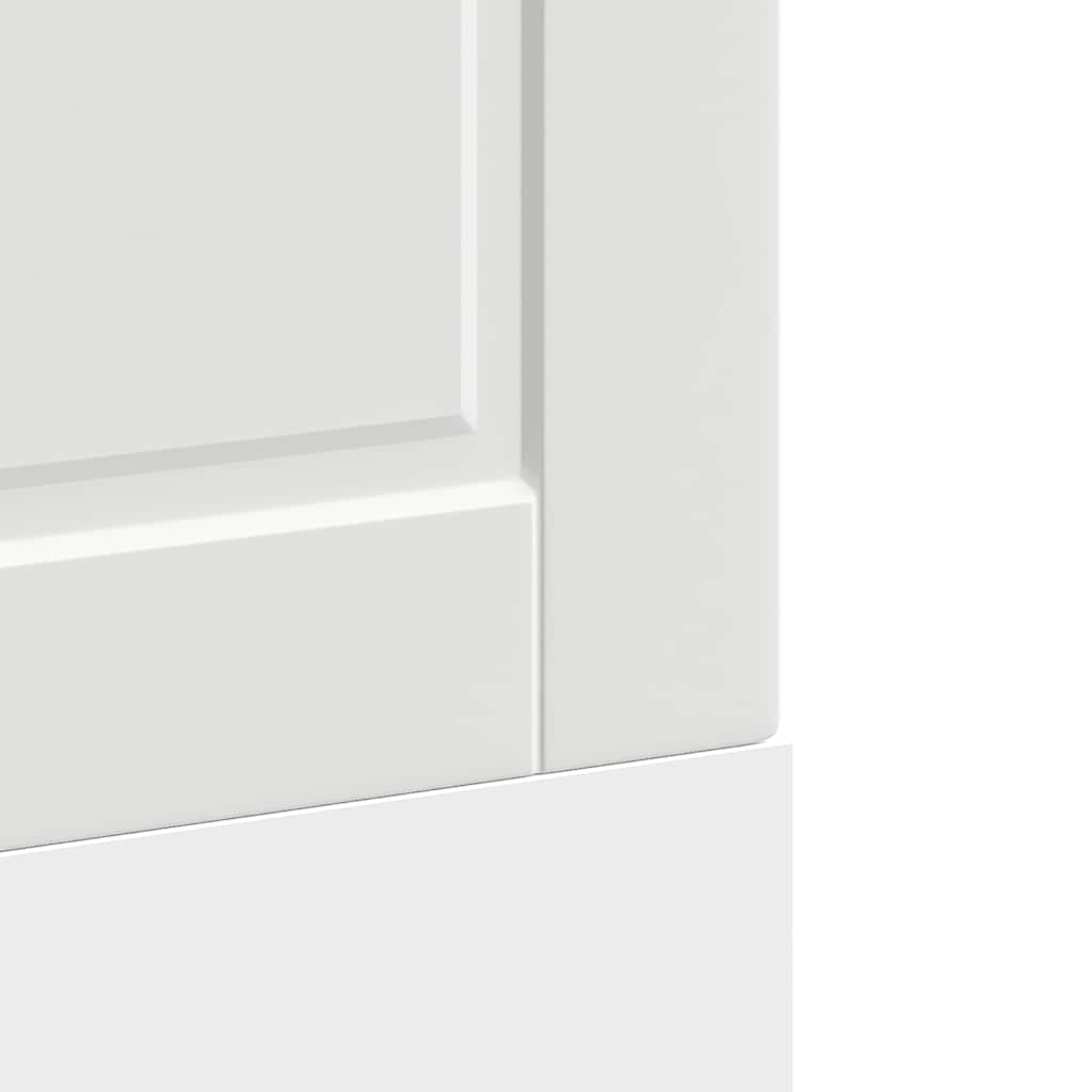 Dishwasher Panel Porto White 60x1.5x57 cm Engineered Wood