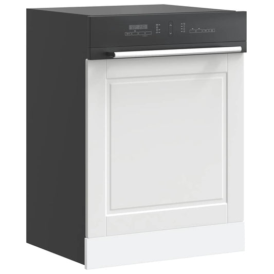 Dishwasher Panel Porto White 60x1.5x57 cm Engineered Wood