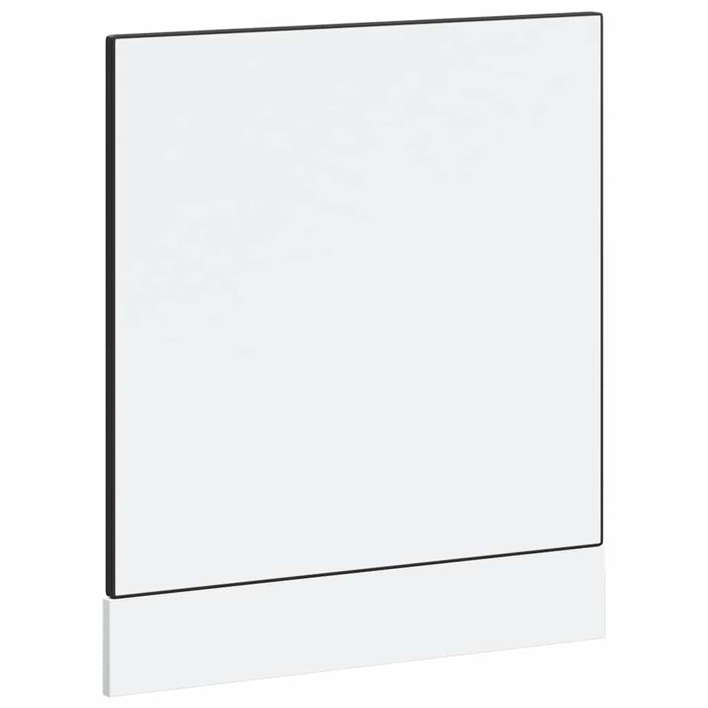 Dishwasher Panel "Porto" Black 60x1,5x57 cm Engineered Wood