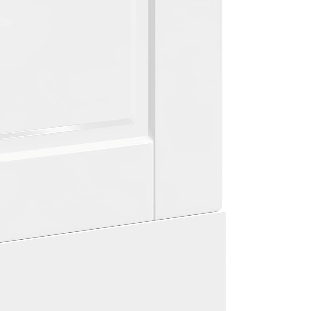 Dishwasher Panel Porto High Gloss White 60x1.5x57 cm Engineered Wood