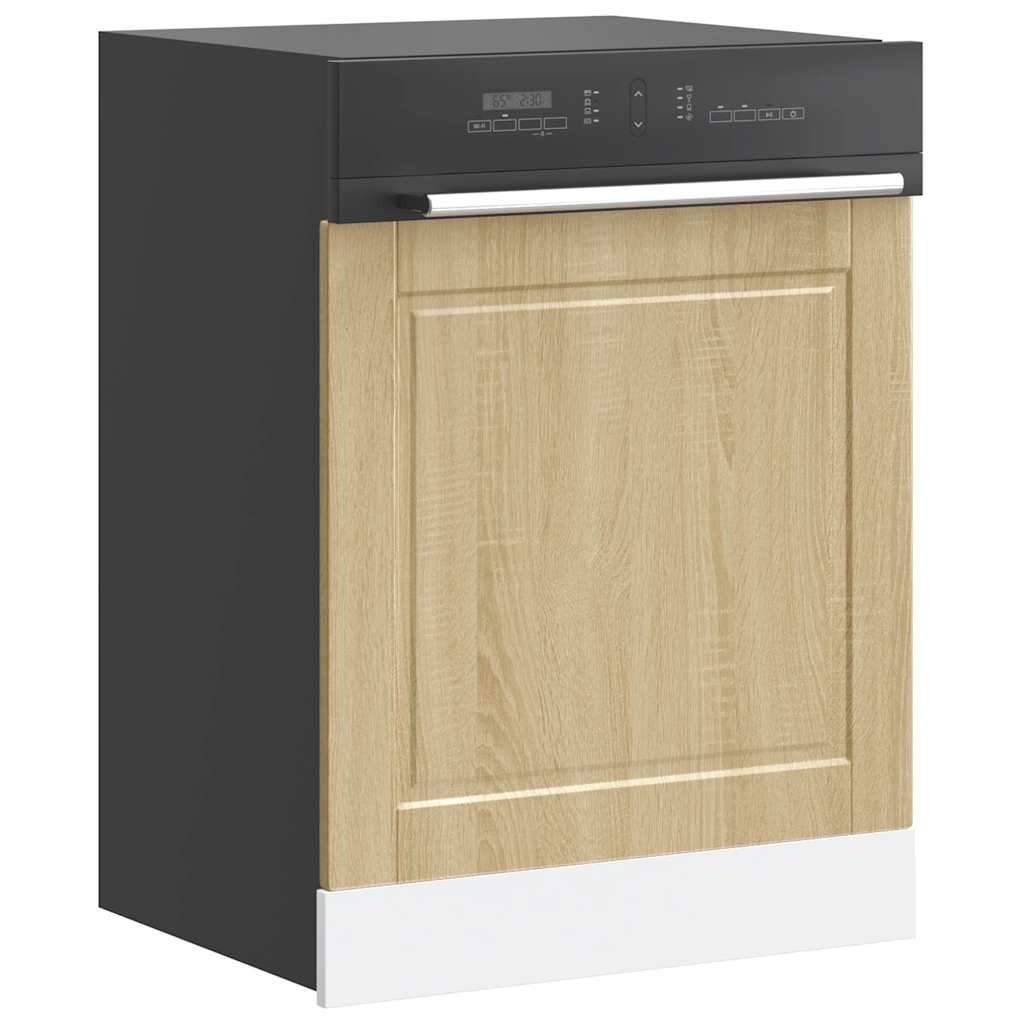 Dishwasher Panel Porto Sonoma Oak 60x1.5x57 cm Engineered Wood