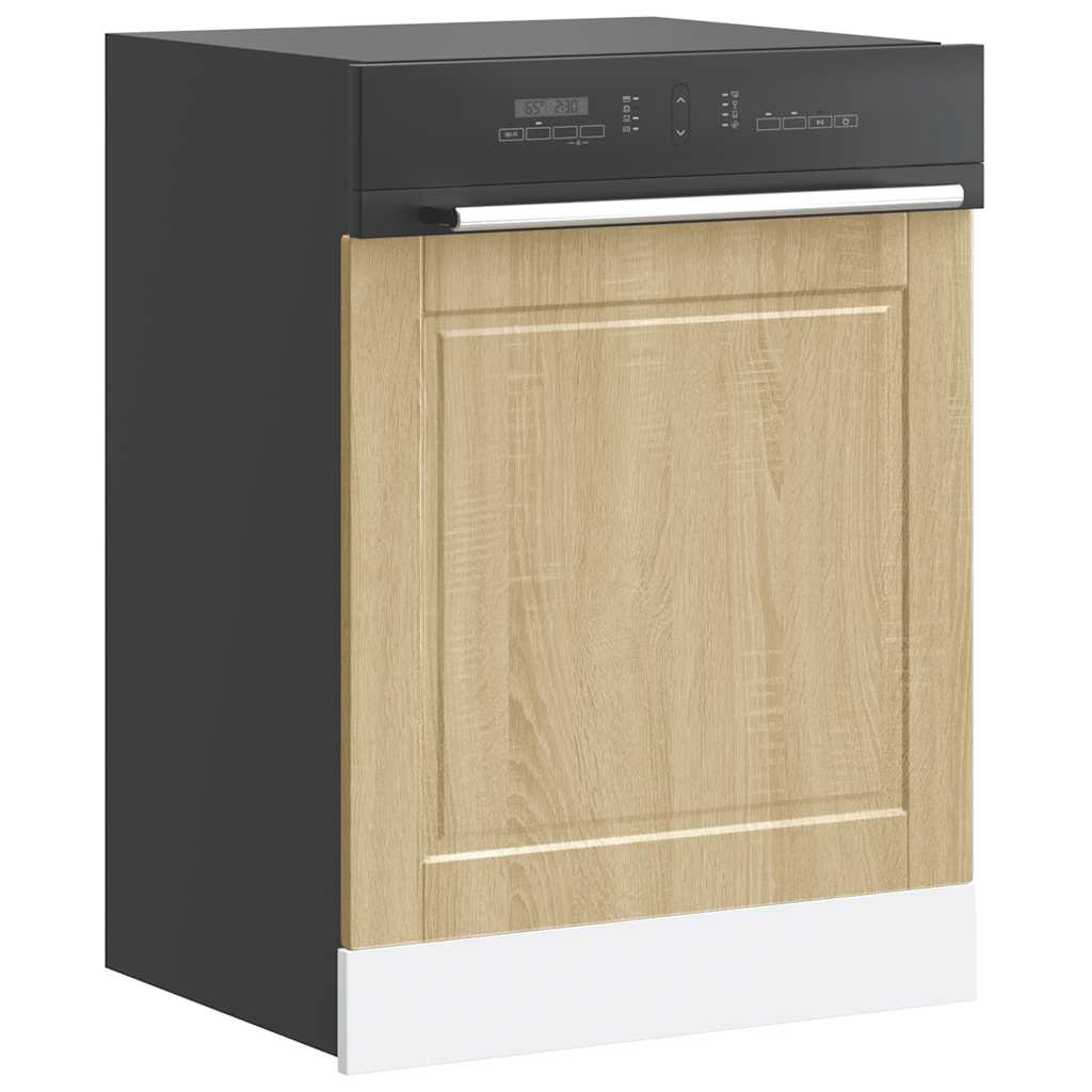 Dishwasher Panel "Porto" Sonoma Oak 60x1,5x57 cm Engineered Wood