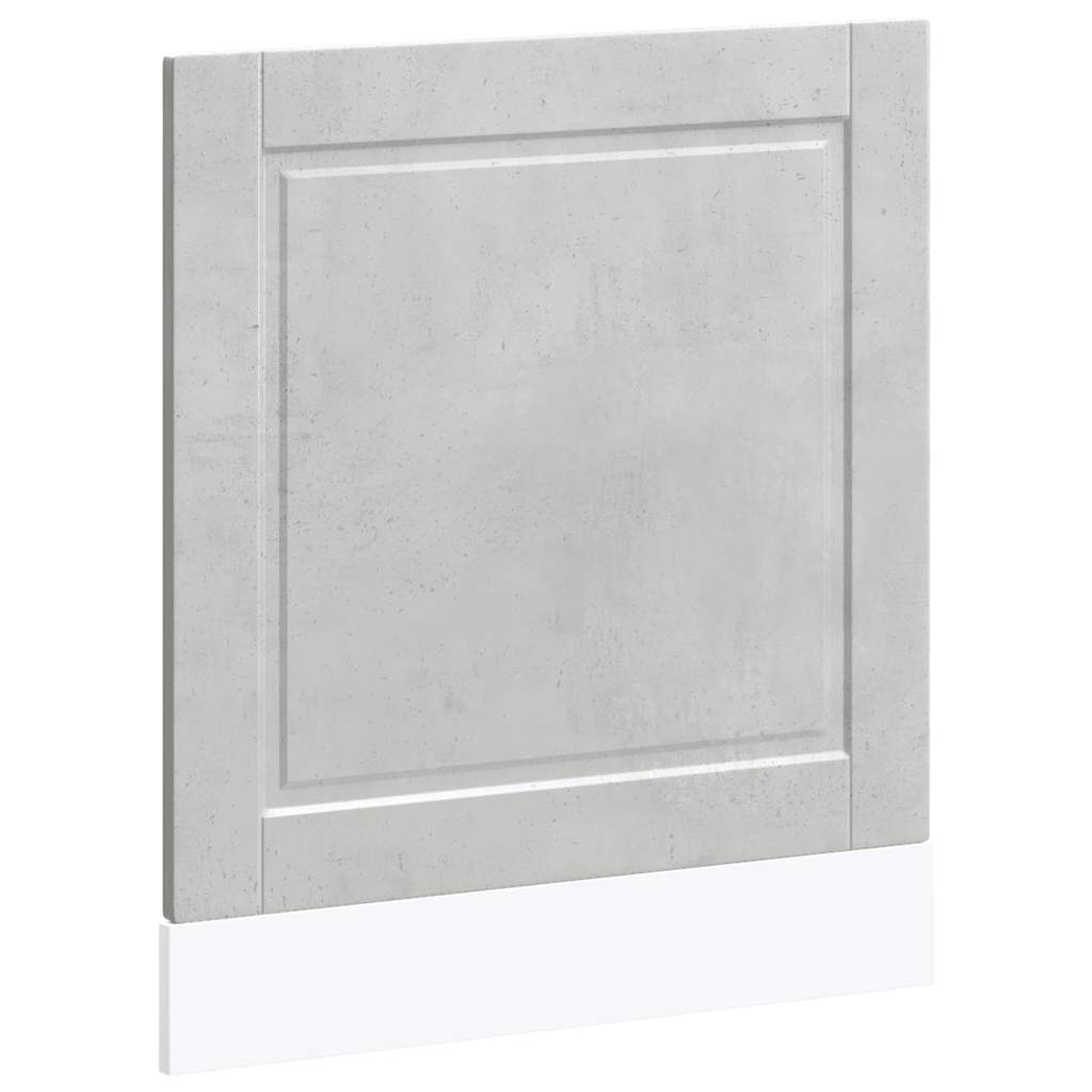 Dishwasher Panel "Porto" Concrete Grey 60x1.5x57 cm