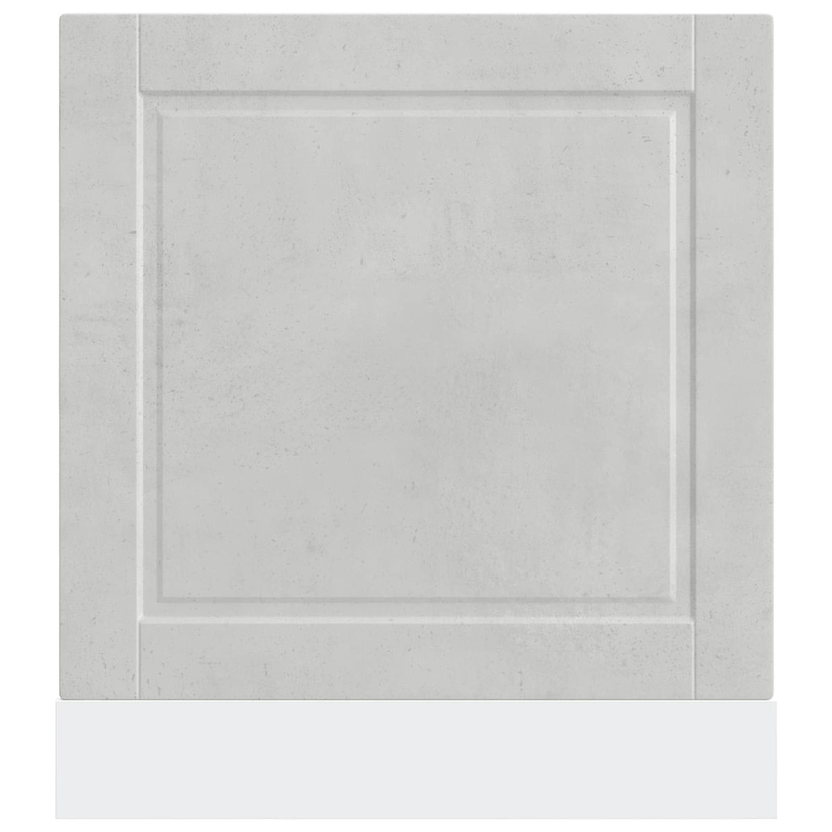 Dishwasher Panel "Porto" Concrete Grey 60x1.5x57 cm