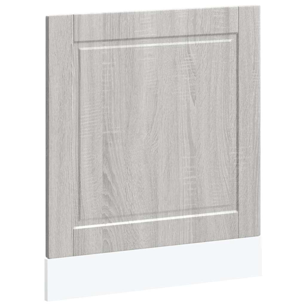 Dishwasher Panel "Porto" Grey Sonoma 60x1,5x57 cm Engineered Wood