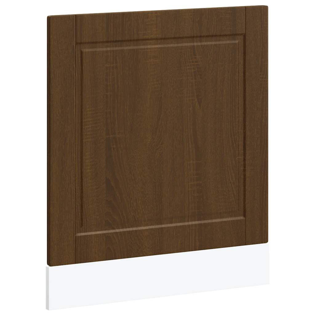 Dishwasher Panel "Porto" Brown Oak 60x1,5x57 cm Engineered Wood