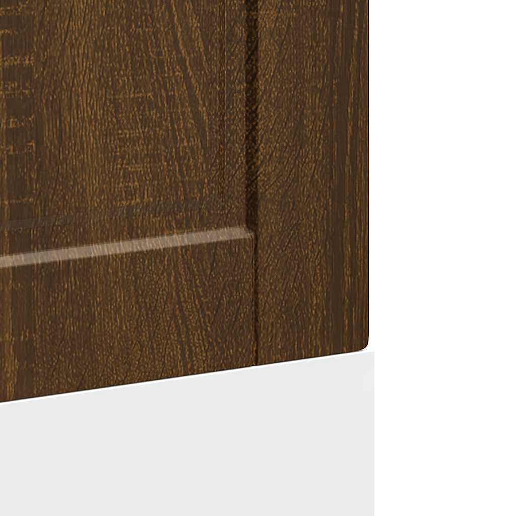 Dishwasher Panel "Porto" Brown Oak 60x1,5x57 cm Engineered Wood