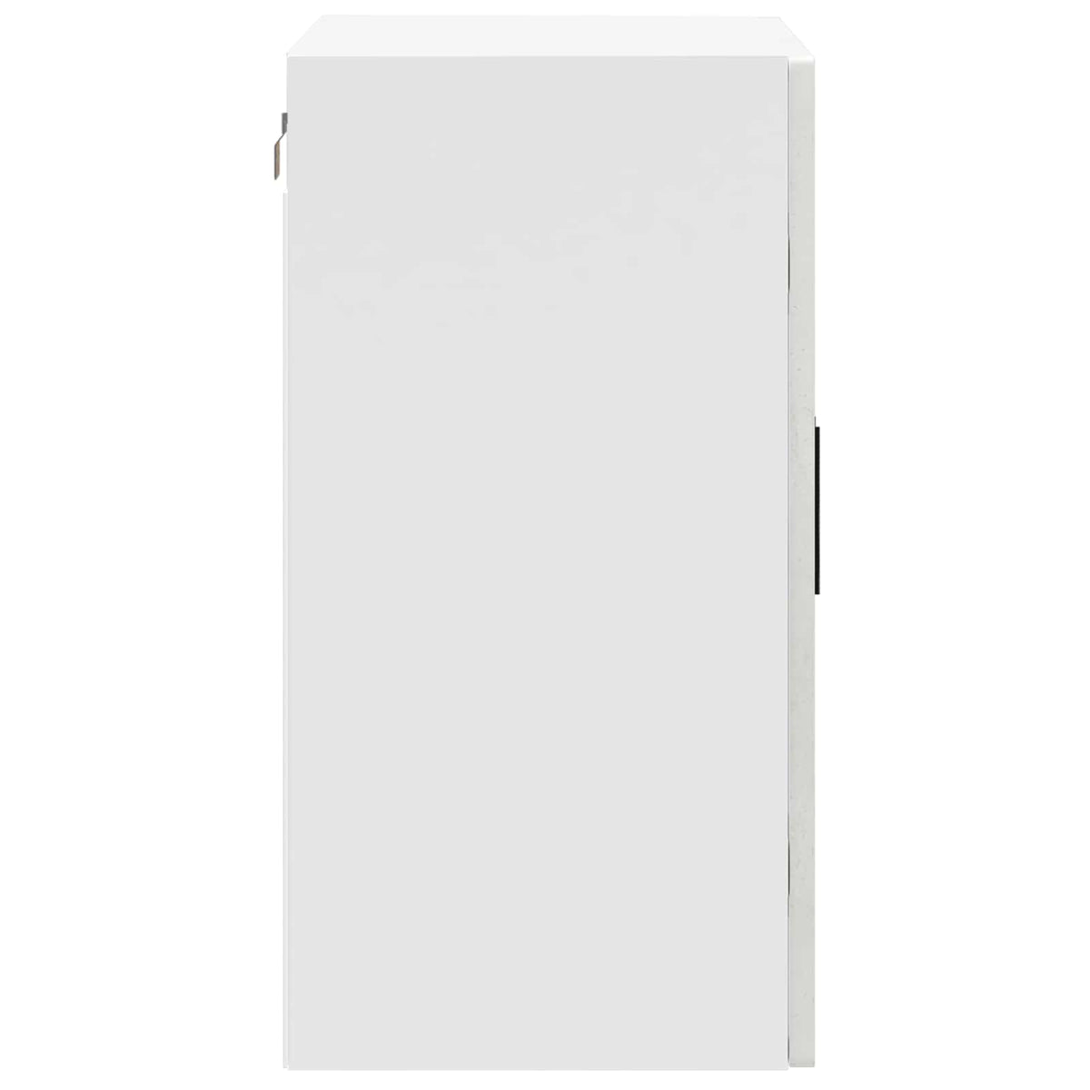 Kitchen Wall Cabinet with Glass Door "Porto" Concrete Grey