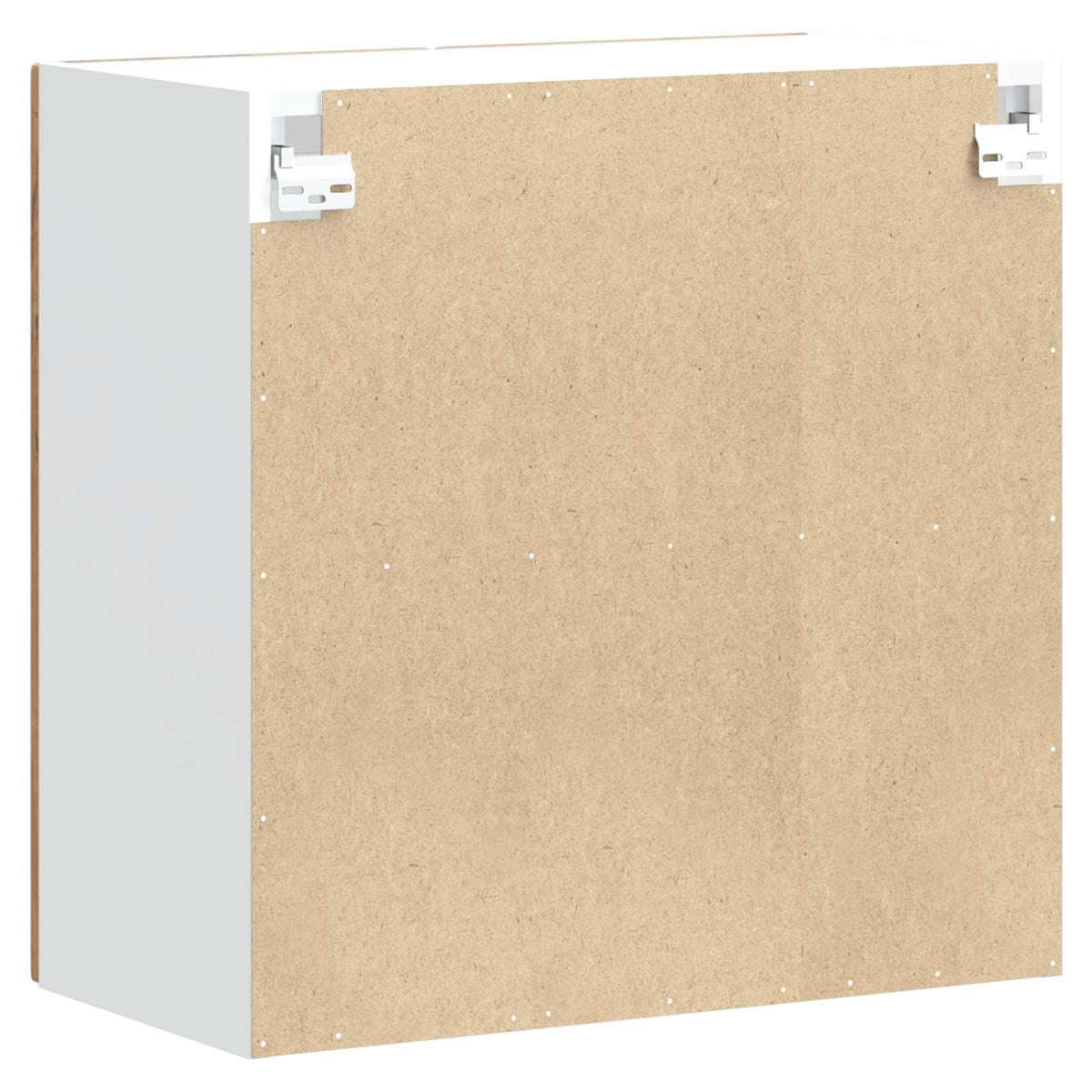Kitchen Wall Cabinet with Glass Door "Porto" Old Wood
