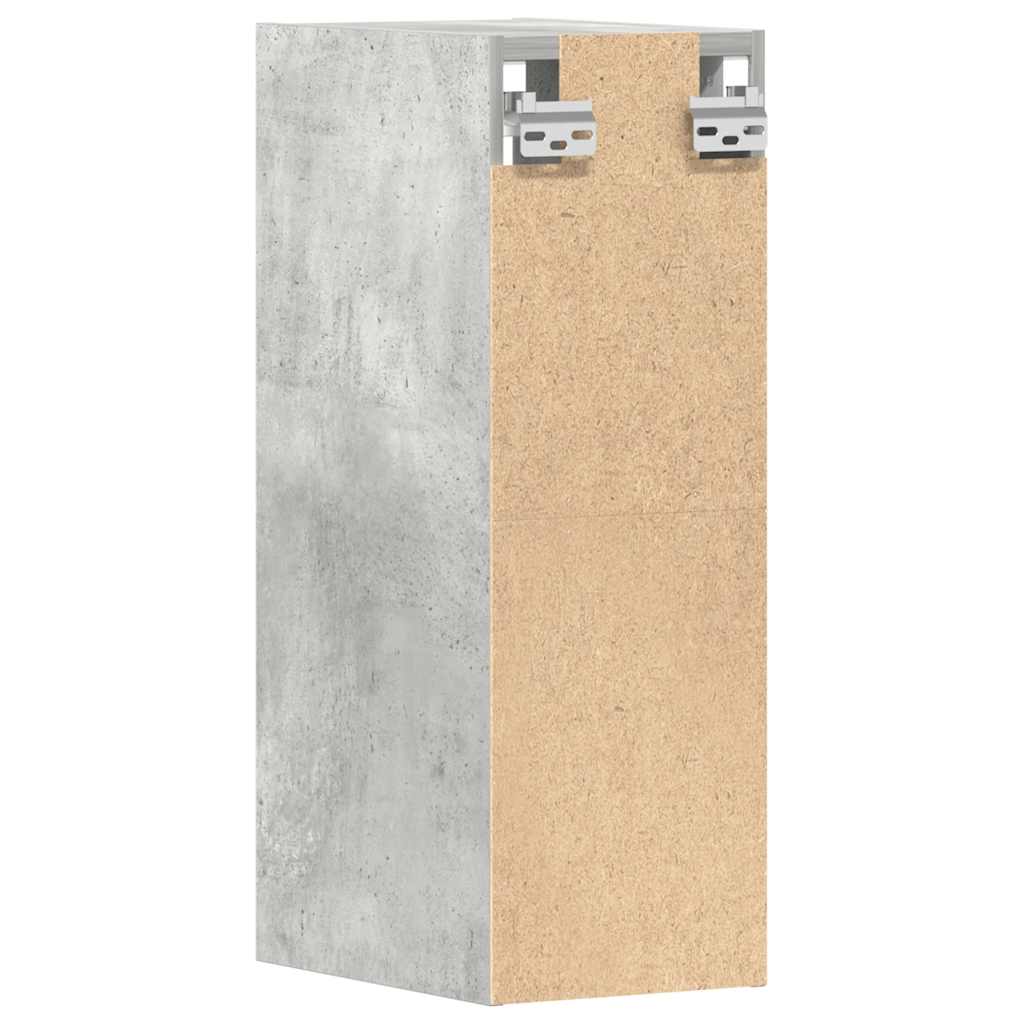 Hanging Cabinet Riga Concrete Grey 20x29.5x60 cm Engineered Wood